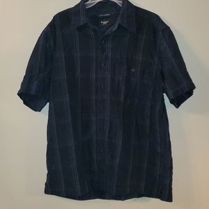 Haggar Short Sleeve Button Down Shirt